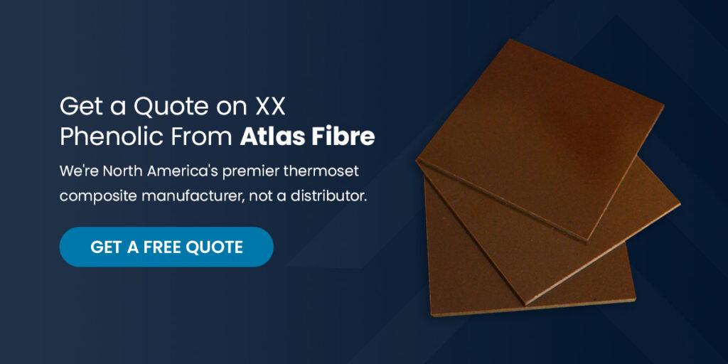 Get a quote on XX Phenolic From Atlas Fibre